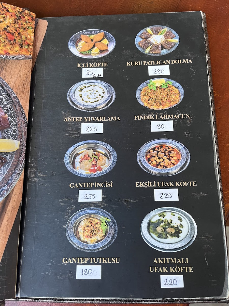 Menu Gantep Mutfak Zanaatları-2
