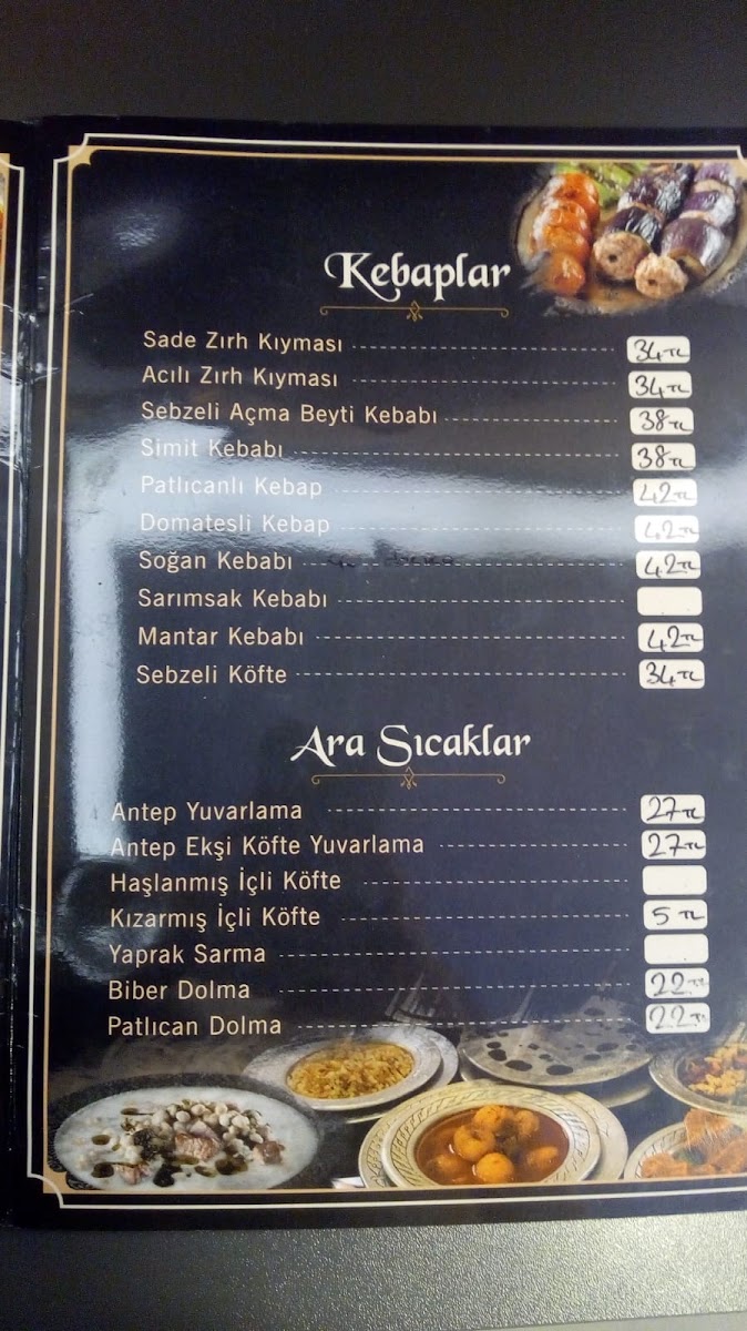 Menu Gantep Mutfak Zanaatları-9